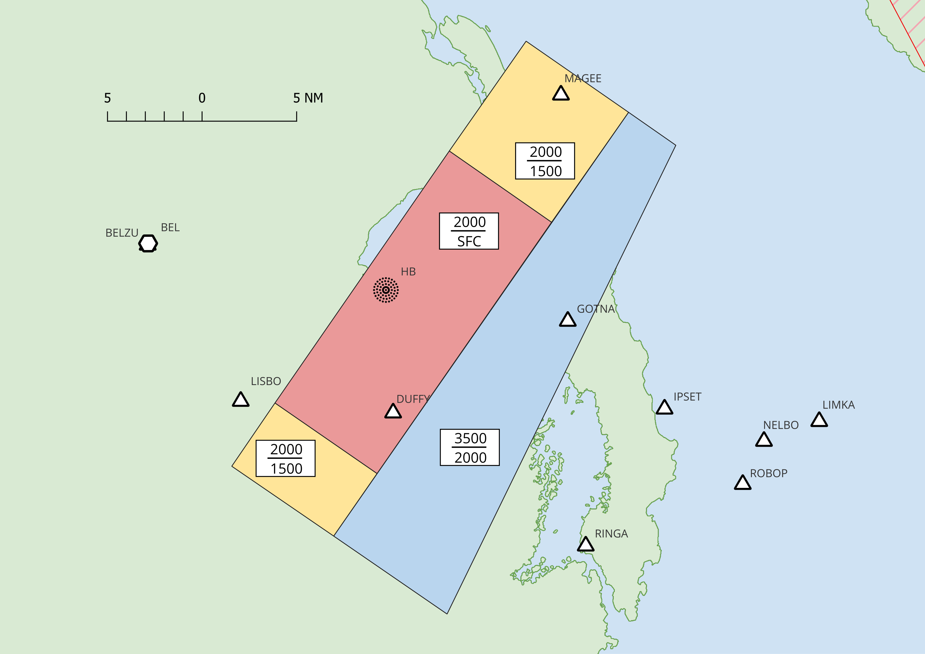 EGAC Delegated Airspace diagram