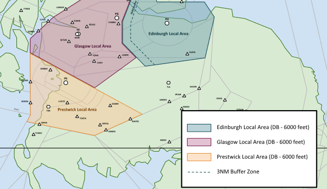 Scottish TMA Local Areas diagram