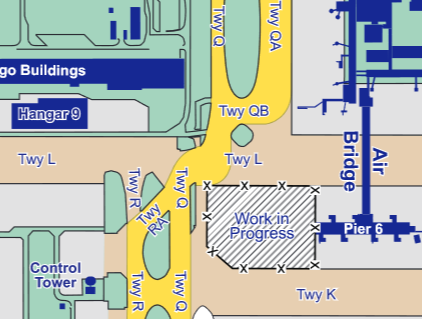 Gatwick A380 Taxiway Restriction