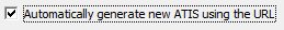 Generate new ATIS