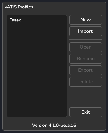 vATIS Default View