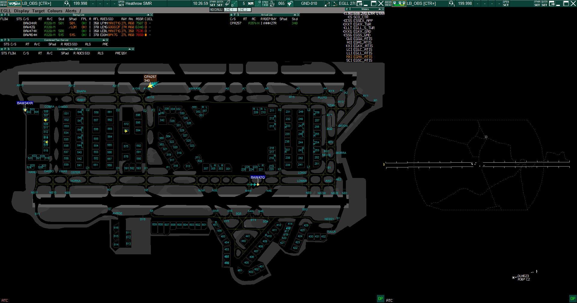 EuroScope Multi WIndows